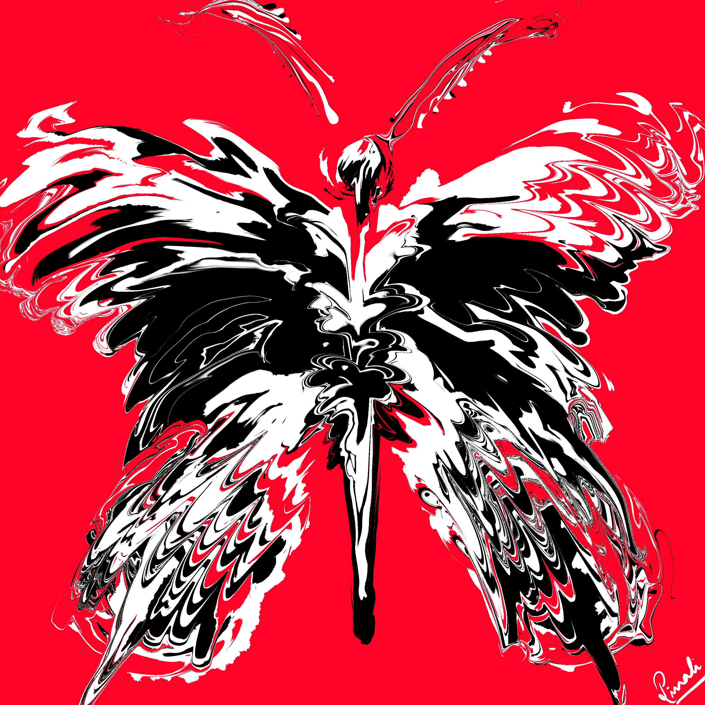 Butterfly - Red